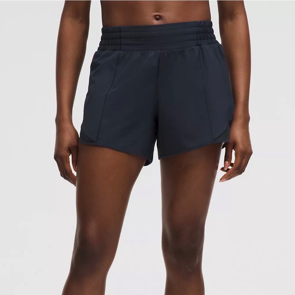 Lululemon Hotty Hot High-Rise Short - True Navy, 6